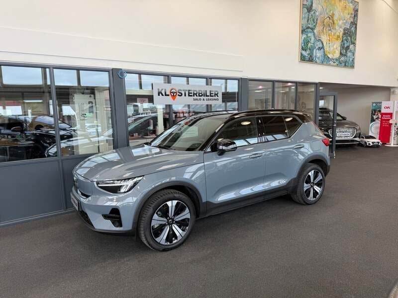 Grå Brugt 2023 Volvo XC40 Plus SUV | 314.700 kr. (God pris) - Billede 1/4