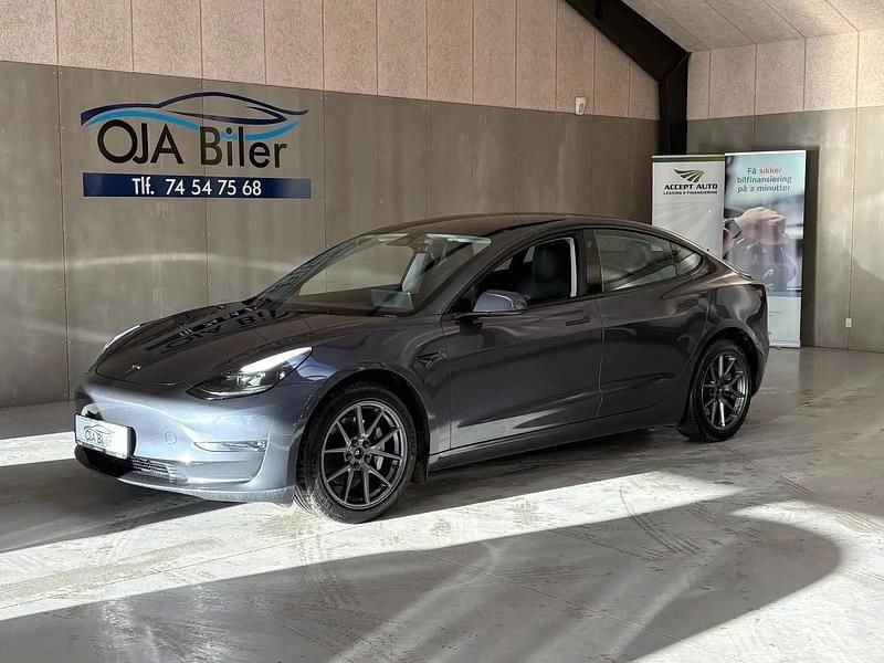 Koksmetal Brugt 2022 Tesla Model 3 Long Range AWD Sedan | 239.900 kr. (Fair pris) - Billede 1/4