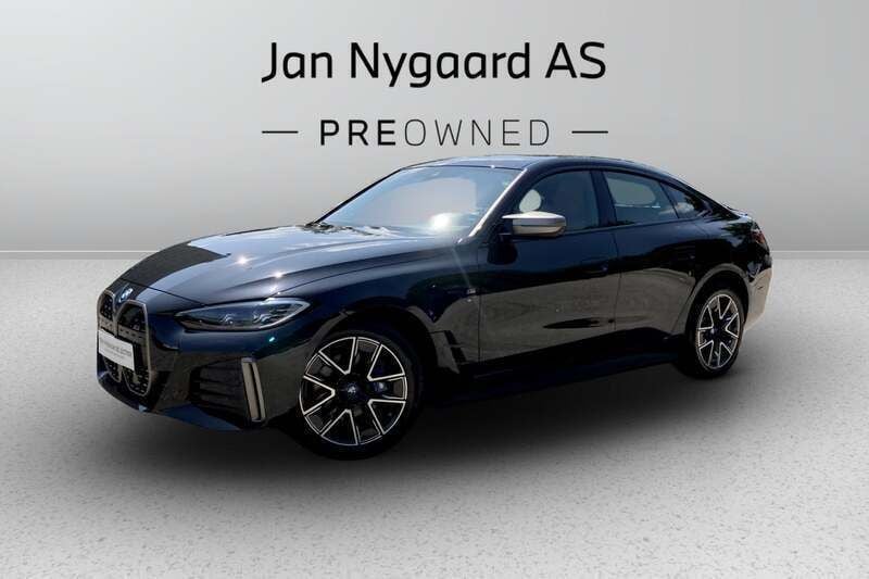Sortmetal Brugt 2022 BMW i4 Shadowline Sedan | 419.000 kr. (Fair pris) - Billede 1/3