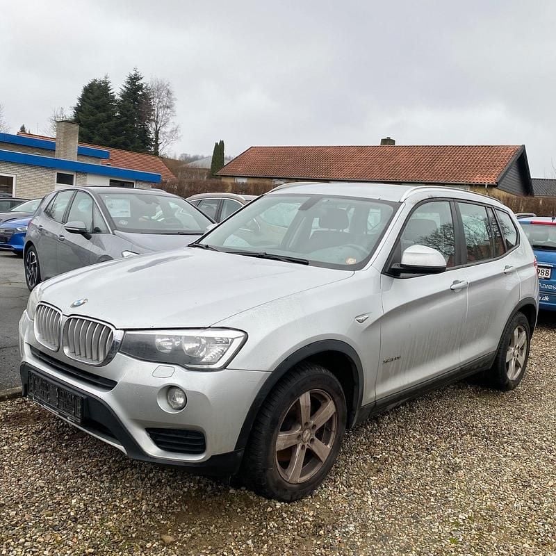 Brugt BMW X3 258 HK (189 kW) 2015 Sølvmetal SUV