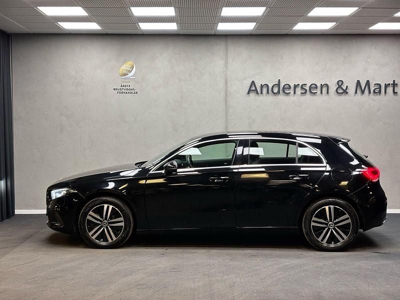Brugt Mercedes A250 Progressive 218 HK (160 kW) 2021 Sort Hatchback