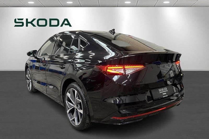 Brugt Skoda Enyaq iV RS 250 kW (340 HK) 2024 Sortmetal SUV