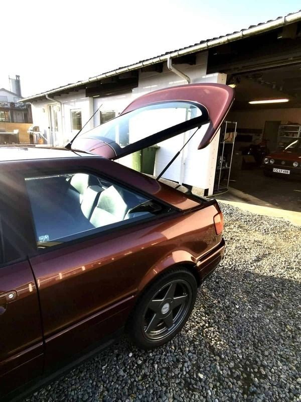 Brugt Audi Coupé 133 HK (97 kW) 1990 Rød Coupe