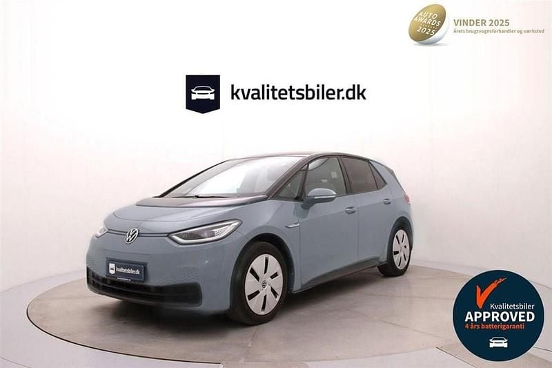 Lysblåmetal Brugt 2021 VW ID.3 Pro Hatchback | 149.900 kr. (God pris) - Billede 1/4
