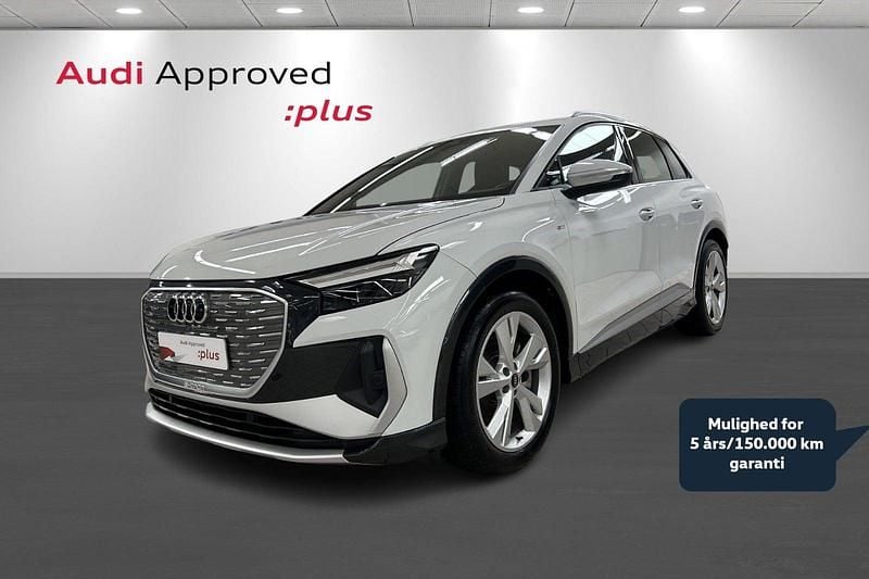Hvidmetal Brugt 2024 Audi Q4 e-tron SUV | 329.900 kr. (God pris) - Billede 1/4