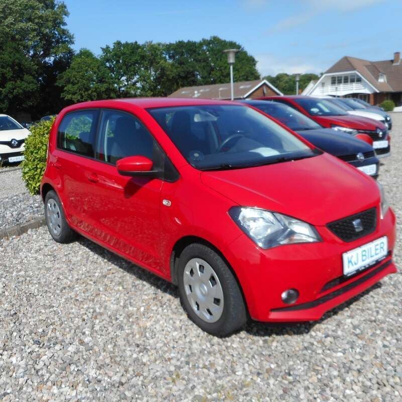 Brugt Seat Mii Style 60 HK (44 kW) 2016 Mørkrød Hatchback