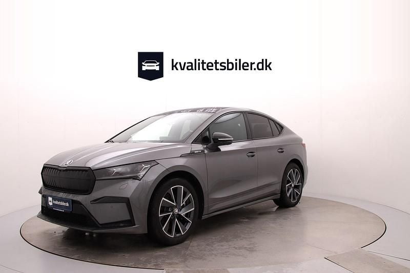 Gråmetal Ny 2025 Skoda Enyaq iV SportLine SUV | 384.900 kr. (God pris) - Billede 1/4