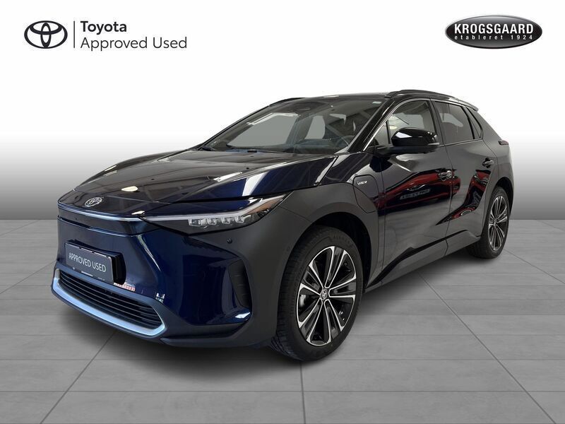 2mt pacific blue/astral black Brugt 2024 Toyota bZ4X Executive SUV | 349.900 kr. - Billede 1/1