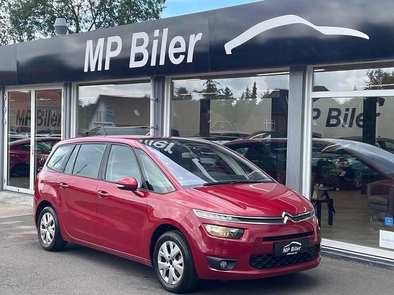 Rød Brugt 2014 Citroën Grand C4 Picasso Attraction MPV | 44.900 kr. (Fair pris) - Billede 1/4