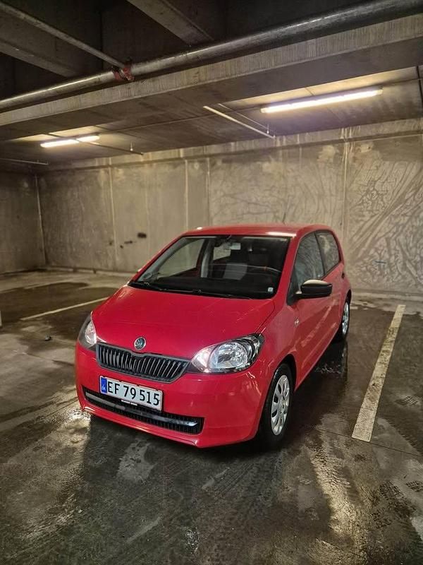 Brugt Skoda Citigo 60 HK (44 kW) 2013 Rød Hatchback