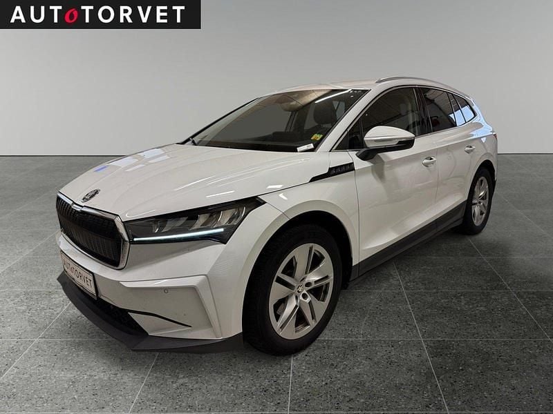 Hvid Brugt 2021 Skoda Enyaq iV SUV | 157.700 kr. (Super pris) - Billede 1/4