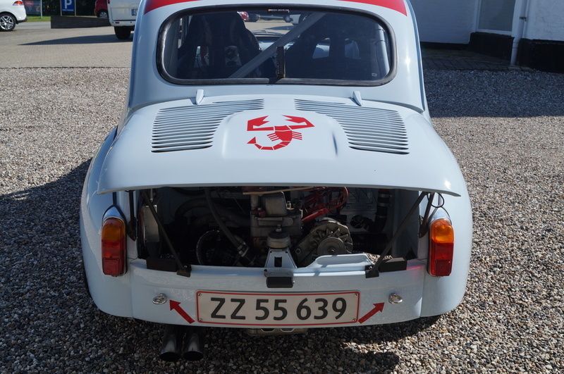 Brugt Fiat 600 Abarth 1958 Hvid