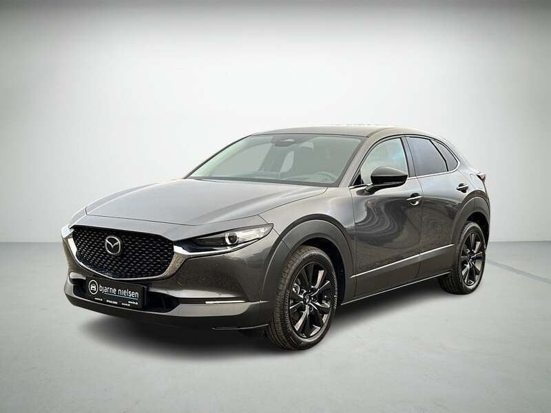 Gråmetal Ny 2025 Mazda CX-30 Homura-Line SUV | 305.500 kr. - Billede 1/4