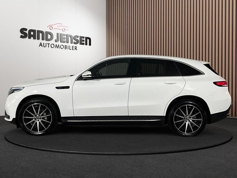 Brugt Mercedes EQC400 AMG line 300 kW (408 HK) 2023 Hvid SUV