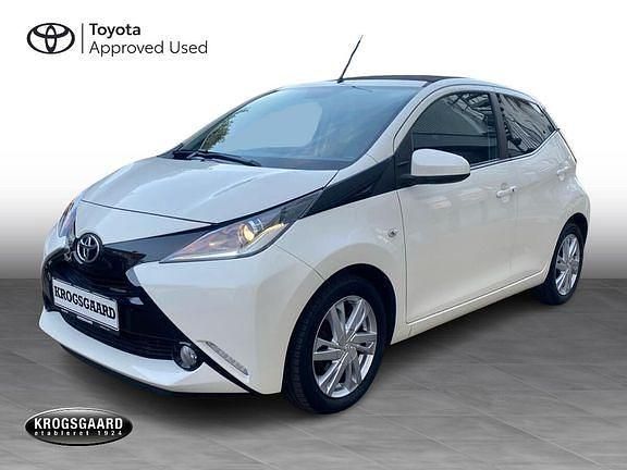 Hvid Brugt 2014 Toyota Aygo Touch Hatchback | 79.900 kr. - Billede 1/4