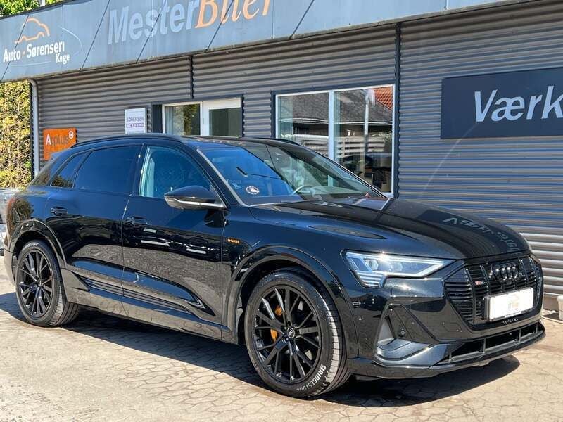 Sortmetal Brugt 2022 Audi e-tron Black Edition SUV | 429.800 kr. (Super pris) - Billede 1/4