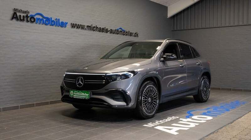 Koksmetal Brugt 2023 Mercedes EQA350 AMG line SUV | 369.900 kr. (Fair pris) - Billede 1/4