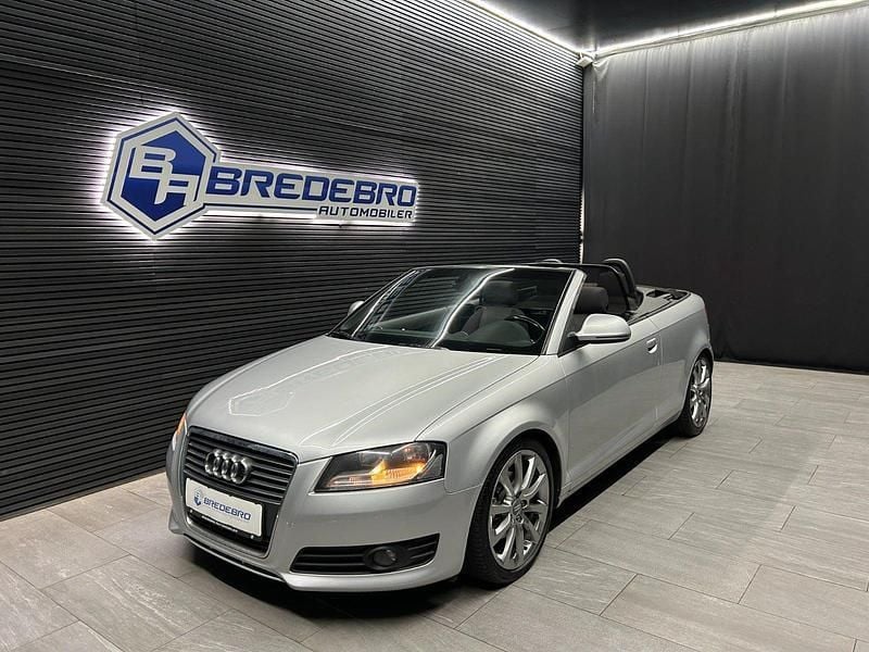 Sølvmetal Brugt 2008 Audi A3 Cabriolet Ambition Cabriolet | 89.500 kr. - Billede 1/4