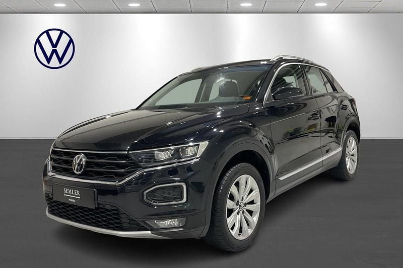 Sort Brugt 2020 VW T-Roc Sport SUV | 219.900 kr. (Fair pris) - Billede 1/4