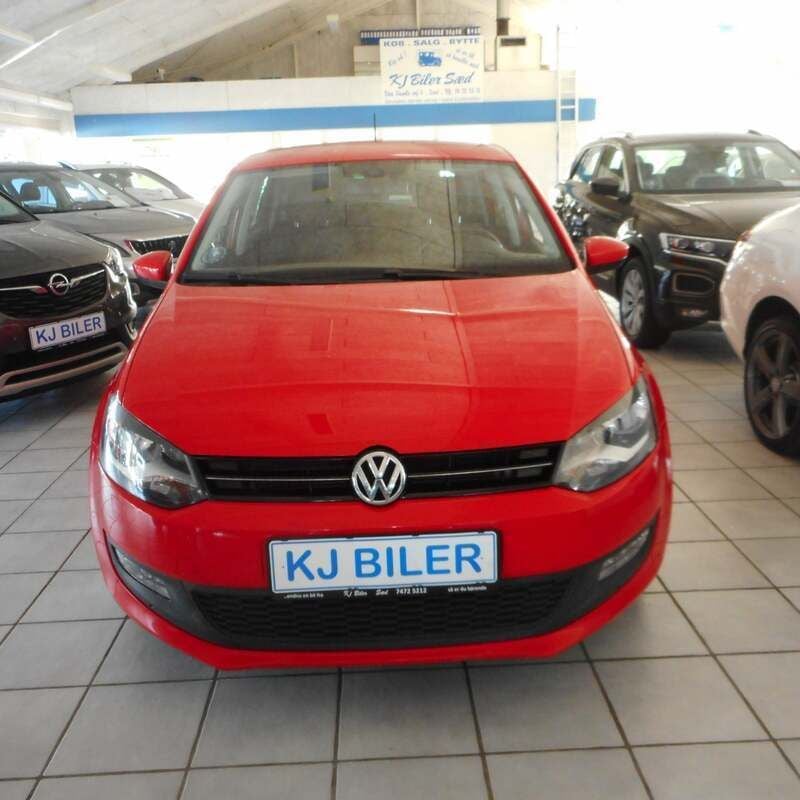 Rød Brugt 2013 VW Polo Comfortline Hatchback | 76.800 kr. (Lidt for dyr) - Billede 1/4