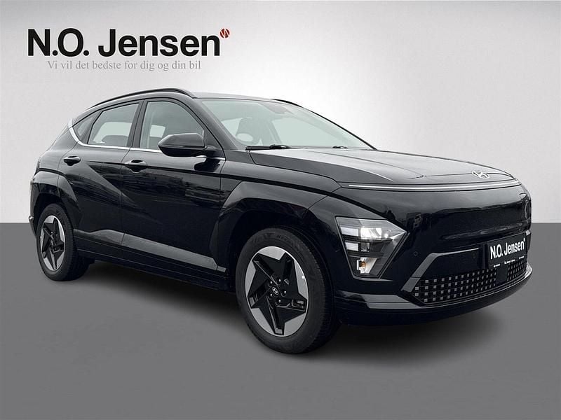 Sortmetal Brugt 2024 Hyundai Kona Essential SUV | 244.900 kr. (Lidt for dyr) - Billede 1/4