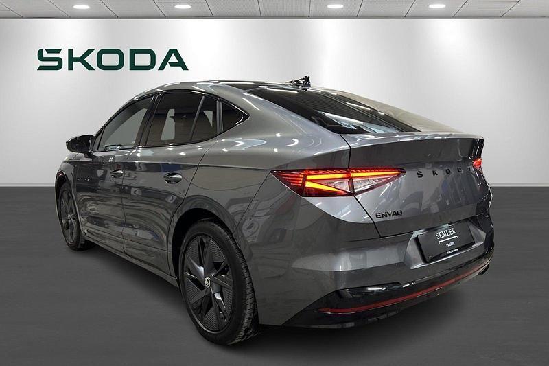 Brugt Skoda Enyaq iV RS 219 kW (299 HK) 2023 Gråmetal SUV