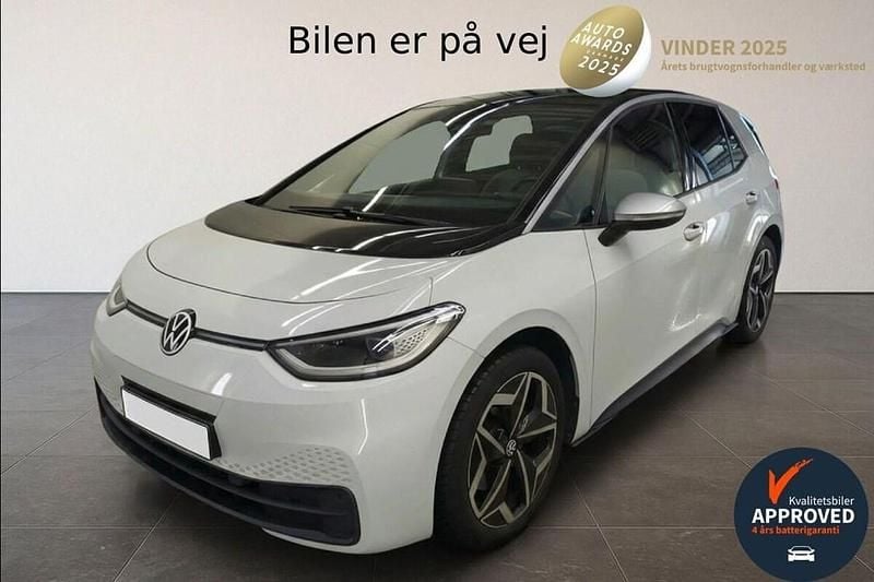 Brugt VW ID.3 Pro Performance 150 kW (204 HK) 2020 Hvid Hatchback