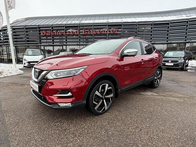 Brugt Nissan Qashqai Tekna+ 115 HK (84 kW) 2018 Rødmetal SUV