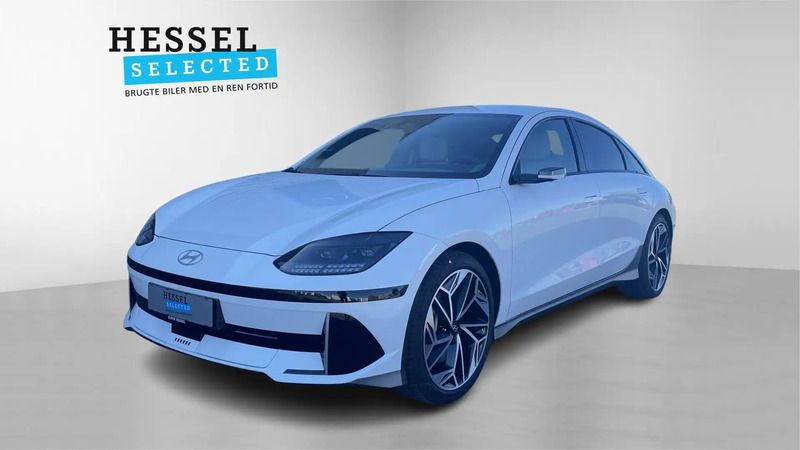 Serenity white Ny 2025 Hyundai Ioniq 6 Ultimate Sedan | 309.900 kr. (Fair pris) - Billede 1/4