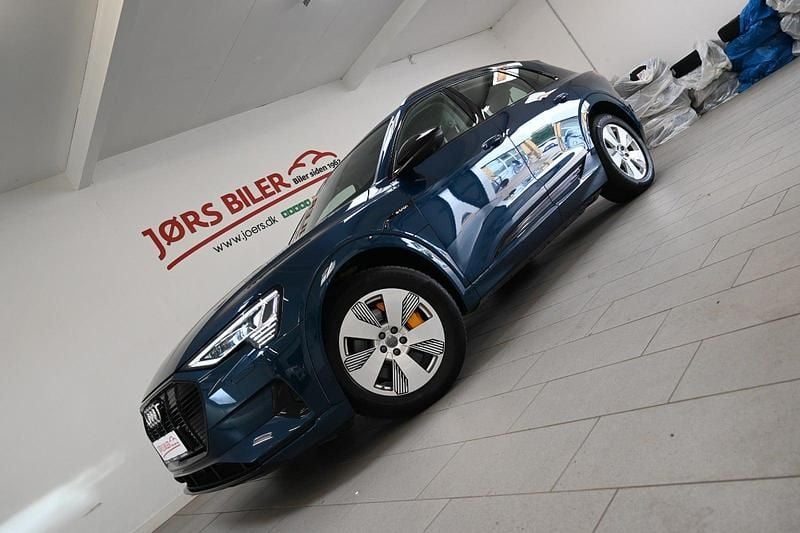 Blåmetal Brugt 2020 Audi e-tron Advanced SUV | 339.800 kr. (God pris) - Billede 1/4