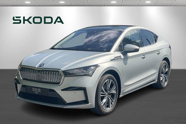 Brugt Skoda Enyaq iV 210 kW (286 HK) 2024 Sølvmetal SUV