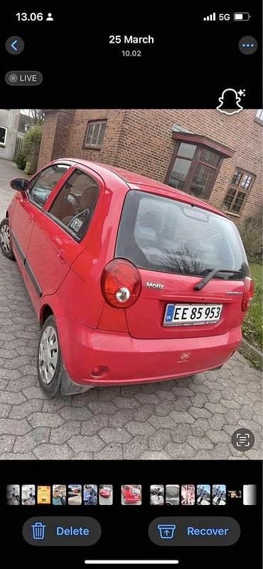 Brugt 2007 Chevrolet Matiz Hatchback | 12.500 kr. - Billede 1/2