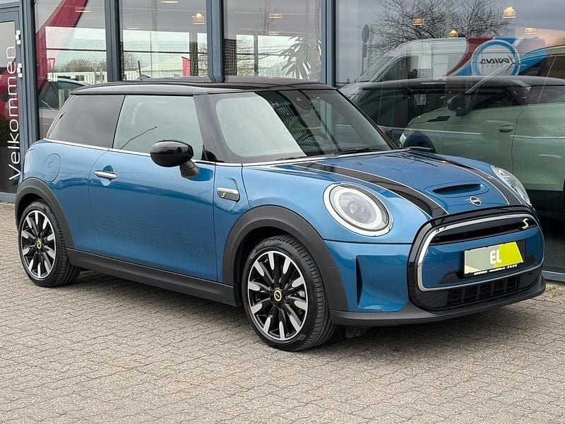Blåmetal Brugt 2023 Mini Cooper SE Classic Hatchback | 159.000 kr. (God pris) - Billede 1/4