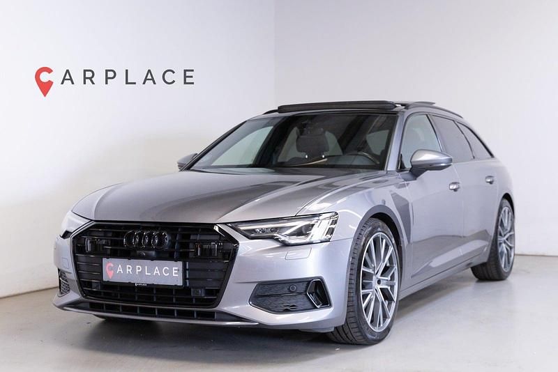 Gråmetal Brugt 2020 Audi A6 Sport Stationcar | 419.900 kr. - Billede 1/4