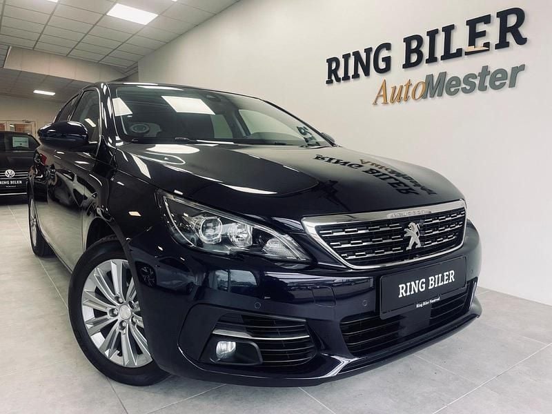 Blåmetal Brugt 2019 Peugeot 308 Allure Sky Hatchback | 109.800 kr. (Fair pris) - Billede 1/4