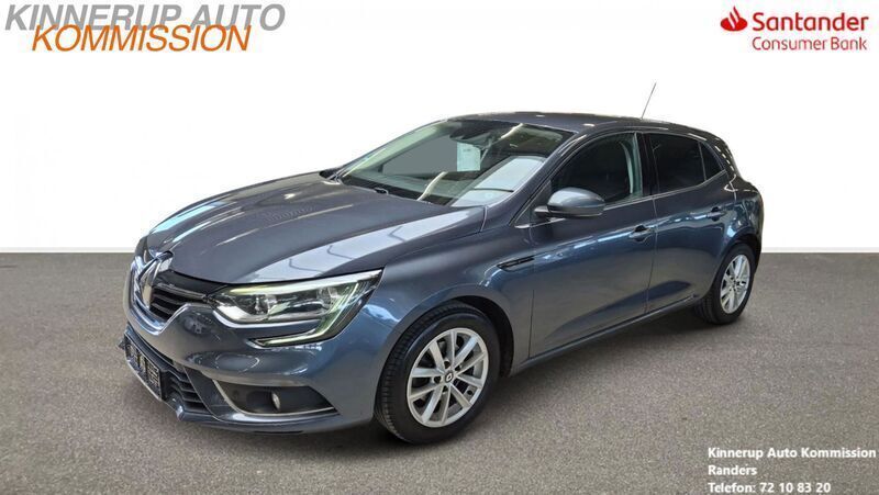 Grå metal Brugt 2018 Renault Mégane IV Zen Hatchback | 84.800 kr. (God pris) - Billede 1/4