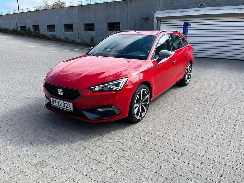 Brugt Seat Leon 204 HK (150 kW) 2021 Rød Stationcar