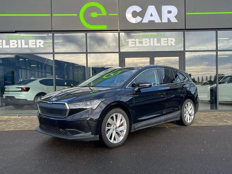 Sort Brugt 2022 Skoda Enyaq iV SUV | 232.900 kr. (Fair pris) - Billede 1/4