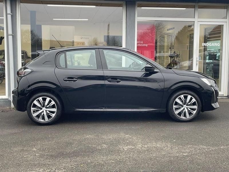Brugt Peugeot 208 Active+ 100 HK (73 kW) 2020 Sort Hatchback