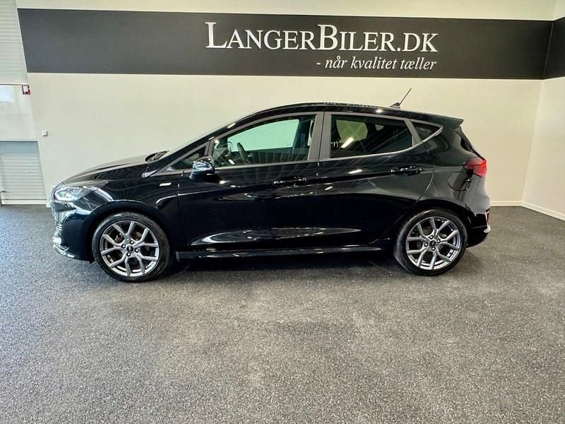 Brugt Ford Fiesta ST-Line X 125 HK (91 kW) 2022 Sortmetal Hatchback