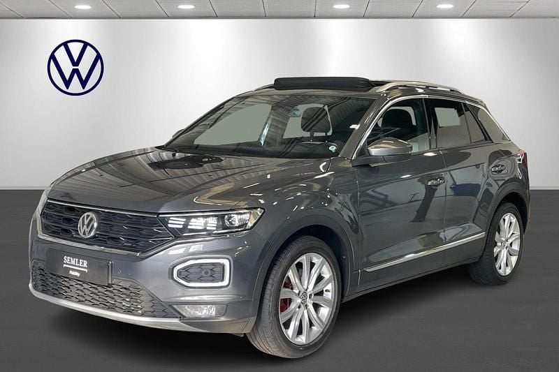 Gråmetal Brugt 2019 VW T-Roc Sport SUV | 249.900 kr. (Fair pris) - Billede 1/4