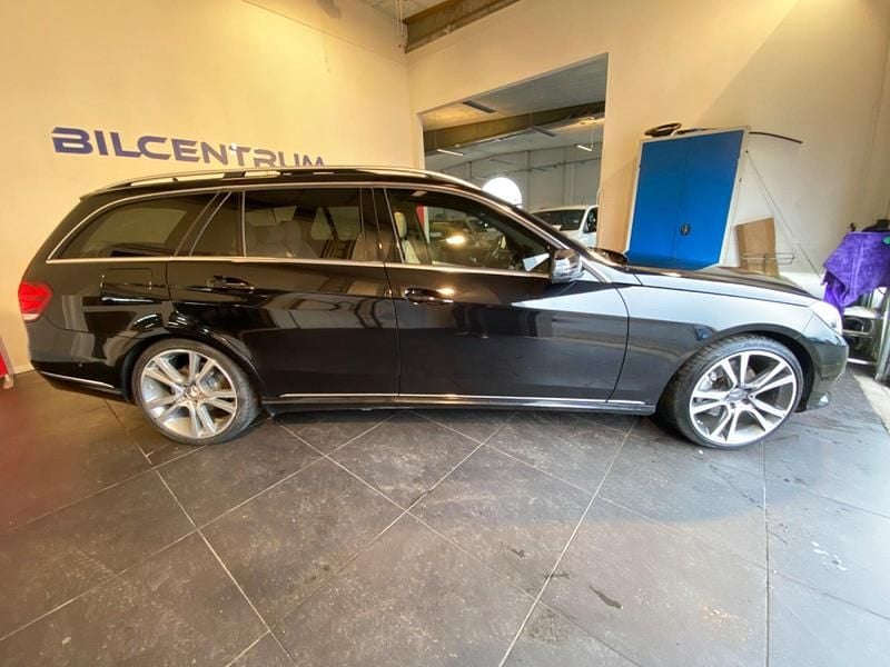 Brugt Mercedes E350 Avantgarde 258 HK (189 kW) 2014 Sort Stationcar