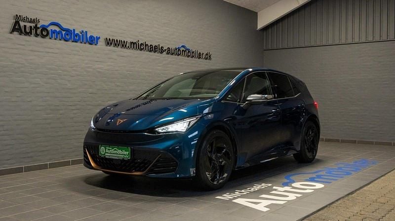 Blåmetal Brugt 2021 Cupra Born High Hatchback | 209.900 kr. (Dyr) - Billede 1/4