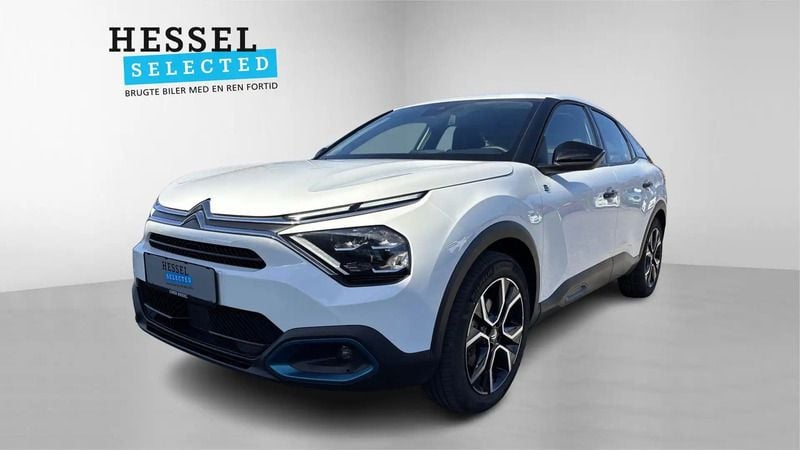 Hvid Brugt 2023 Citroën e-C4 Feel Hatchback | 134.900 kr. (God pris) - Billede 1/4