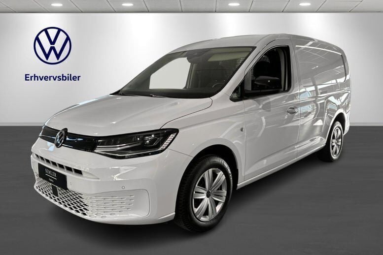 Hvid Brugt 2024 VW Caddy Maxi MPV | 239.900 kr. - Billede 1/4