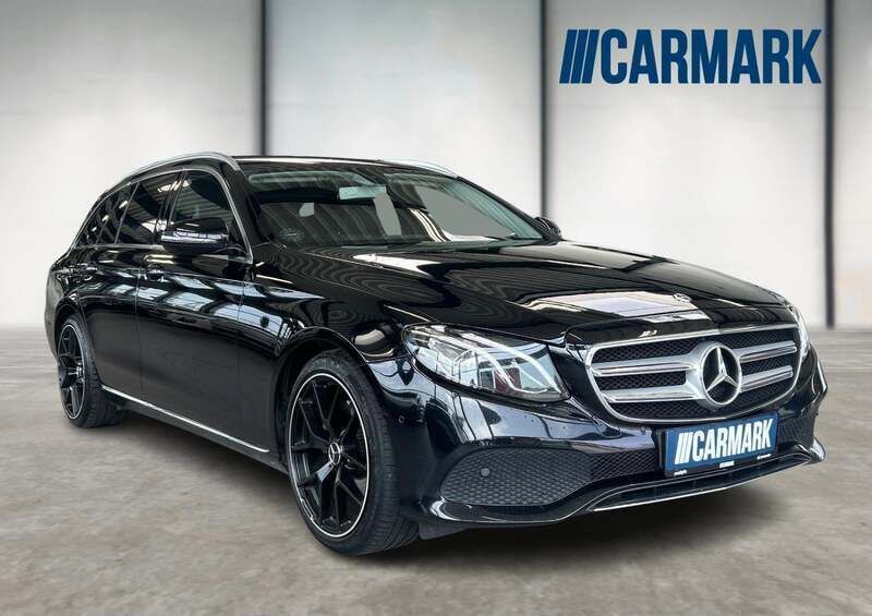 Sortmetal Brugt 2018 Mercedes E220 Avantgarde Stationcar | 219.800 kr. - Billede 1/4