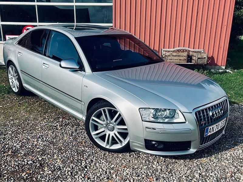 Brugt Audi S8 450 HK (330 kW) 2007 Sølvmetal Sedan