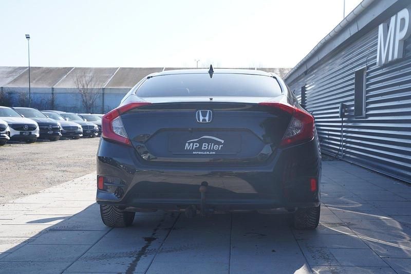 Brugt Honda Civic Executive 182 HK (133 kW) 2018 Sortmetal Sedan