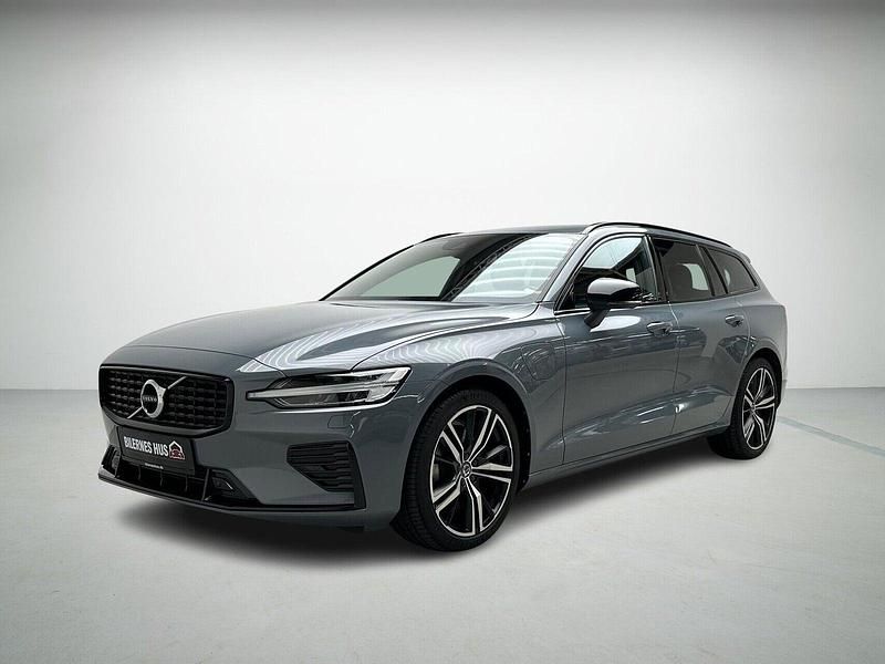 Beige Brugt 2021 Volvo V60 R-Design Stationcar | 379.980 kr. (Lidt for dyr) - Billede 1/4