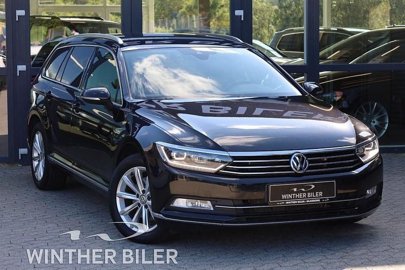Sortmetal Brugt 2019 VW Passat Highline Sedan | 199.900 kr. (Fair pris) - Billede 1/4